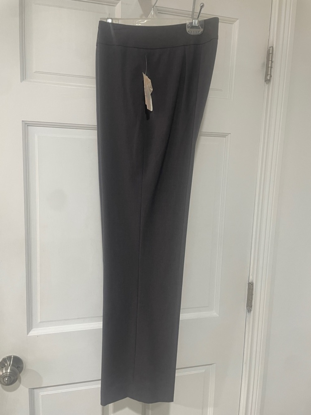 Women’s Tahari Dark Gray Straight-Leg Dress Pants